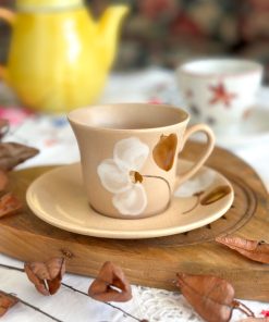 Tasse à café vintage Crème