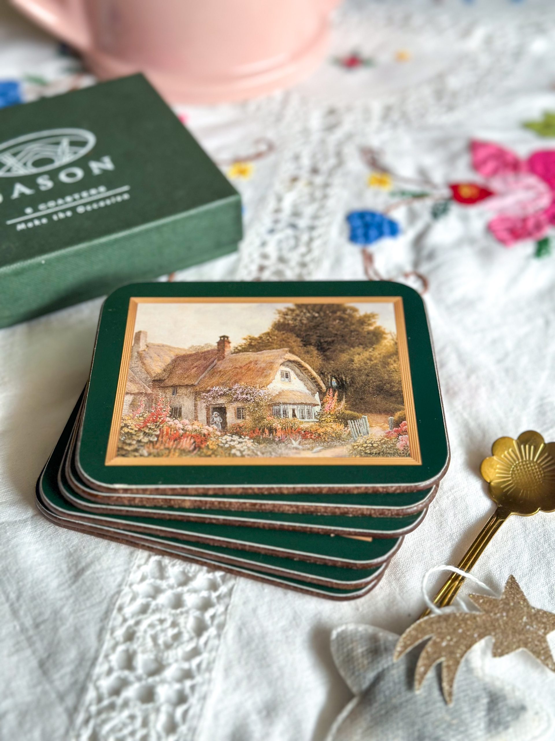 Coffret de 6 sous-verres Country Cottages – Image 8