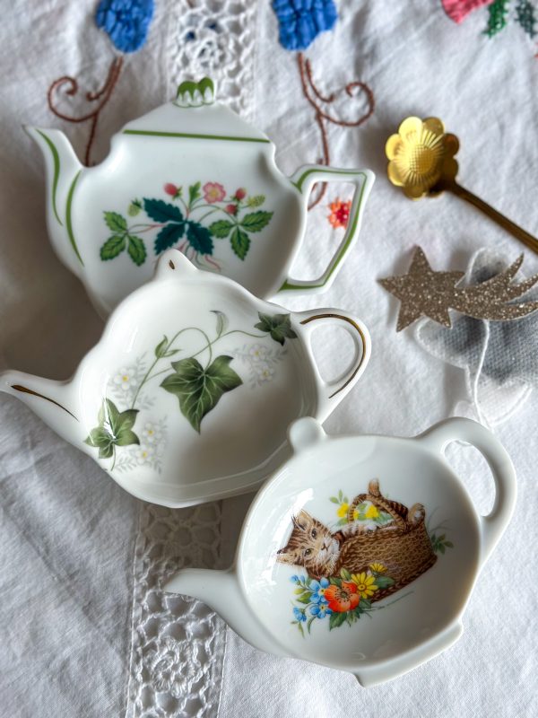 Coupelle à sachet de thé Nature