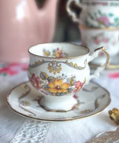 Tasse anglaise Bouquet d'Automne