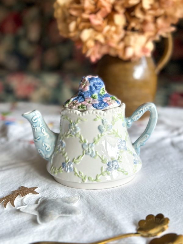 Théière Hortensia