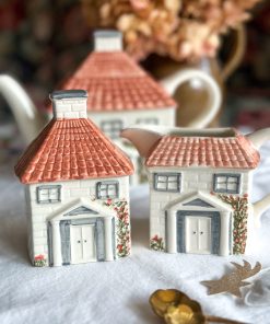 Ensemble Sucrier et Pot à lait Charming Cottage