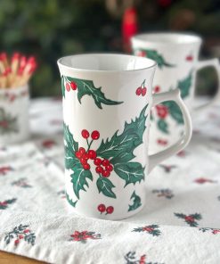 Mug Feuilles de Houx