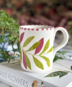 Mug artisanal Feuillages