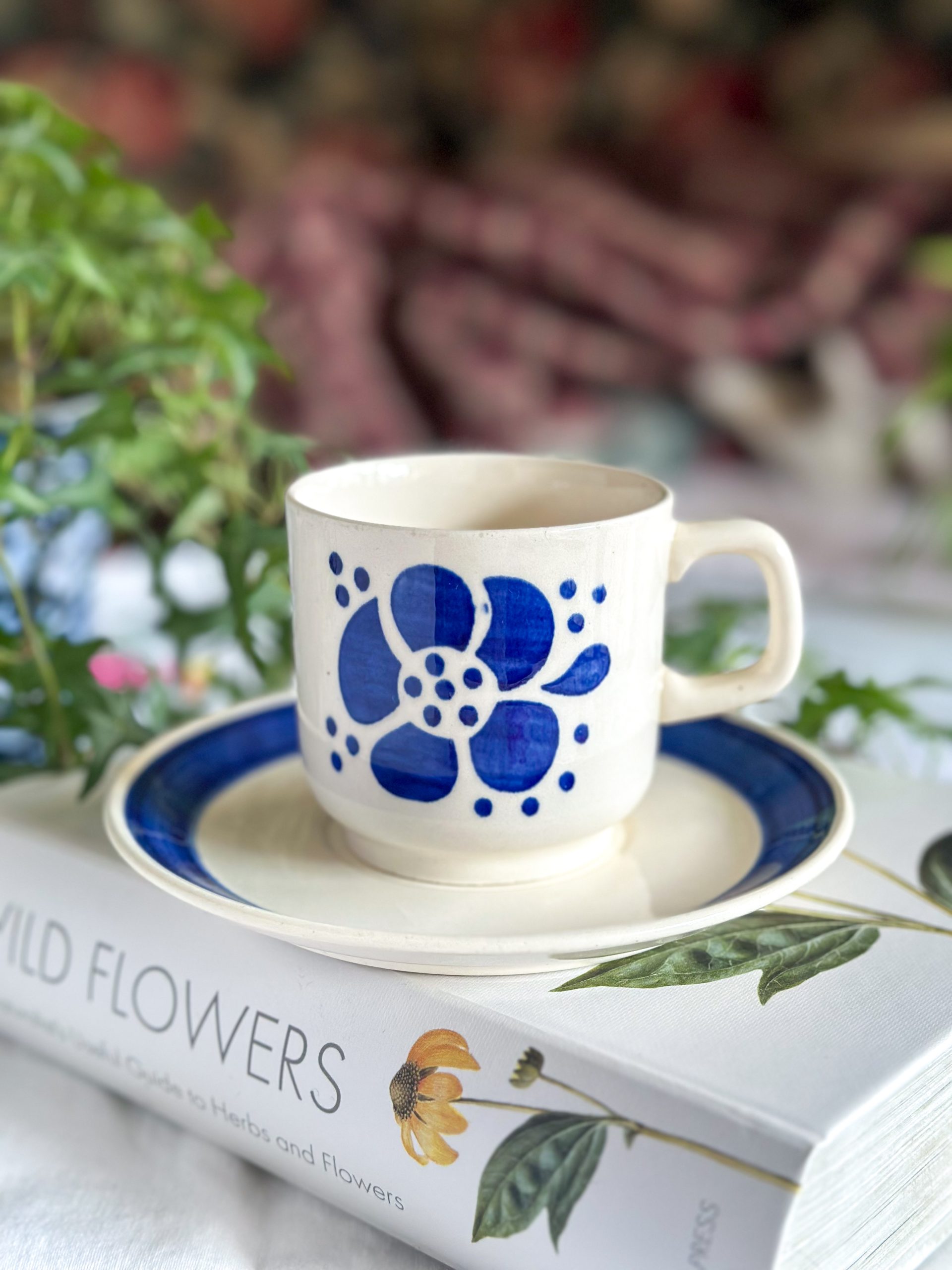 Tasse Blue Flower