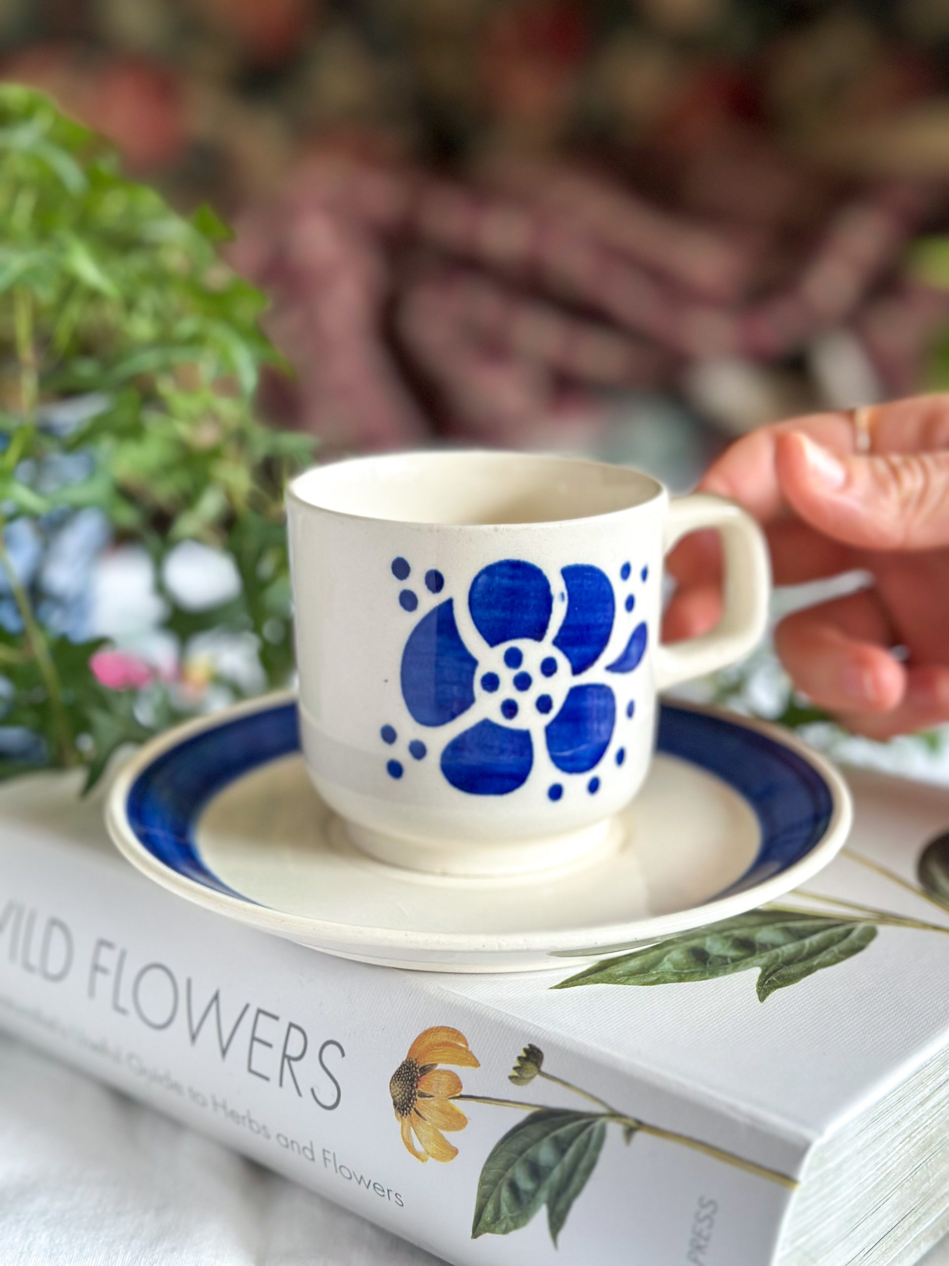 Tasse Blue Flower – Image 2