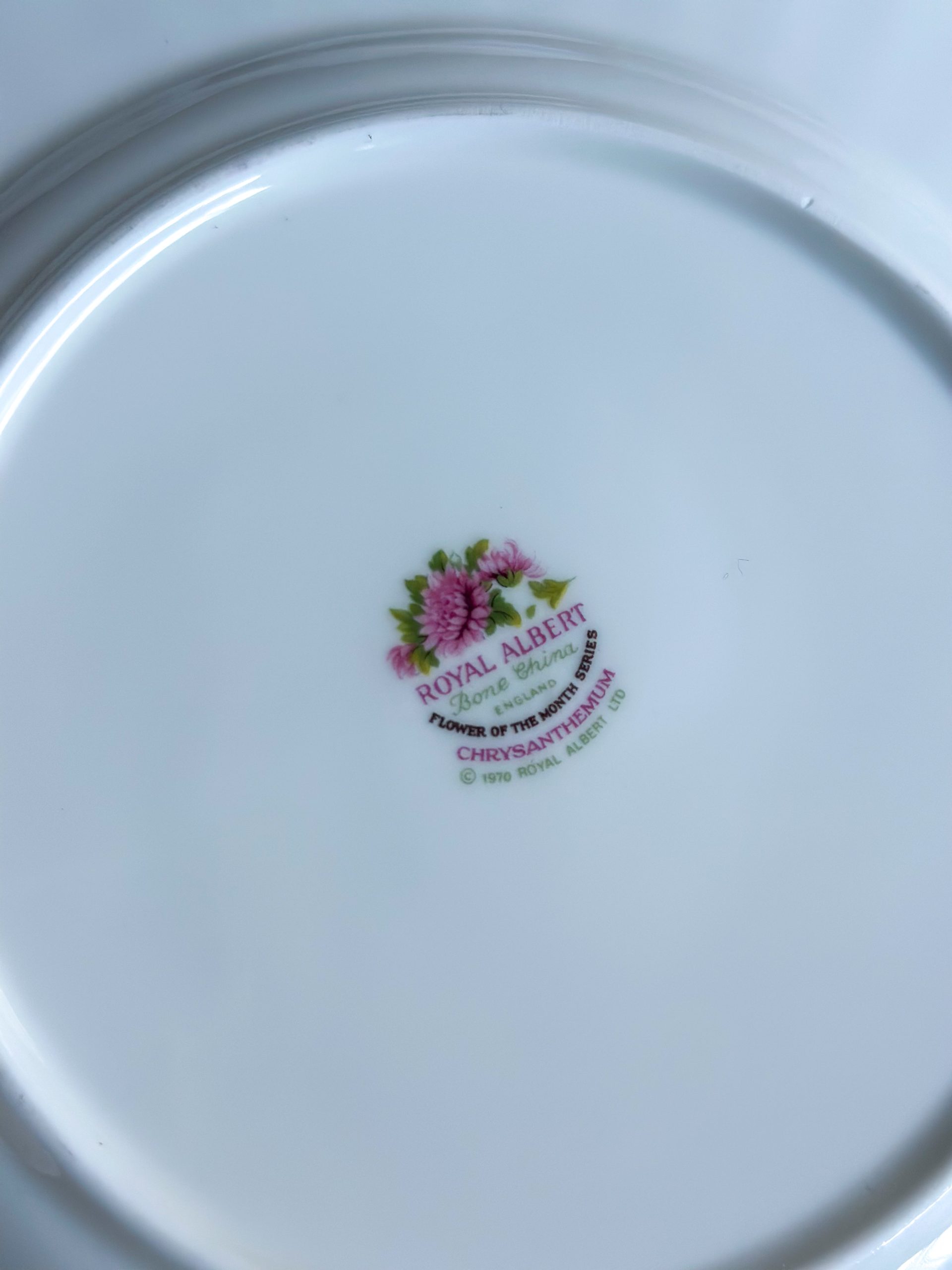 Assiette Novembre Royal Albert – Image 3