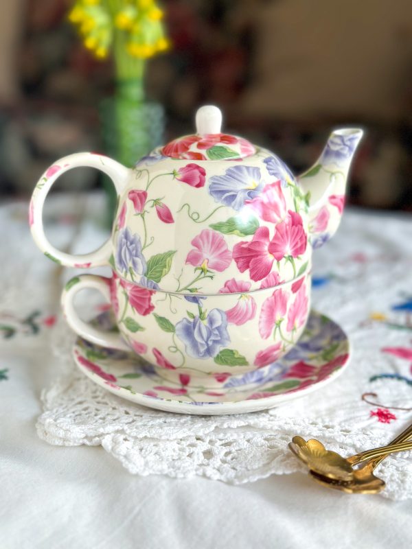 Théière Solitaire Pois de senteur