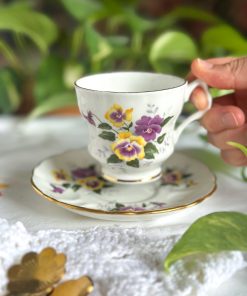 Alternative view of Tasse anglaise Pensées