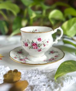 Tasse anglaise Roses Elizabethan